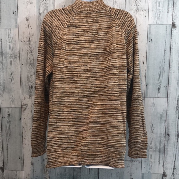 Eight Eight Eight Mock Turtleneck Pullover Sweater Large - Picture 4 of 9